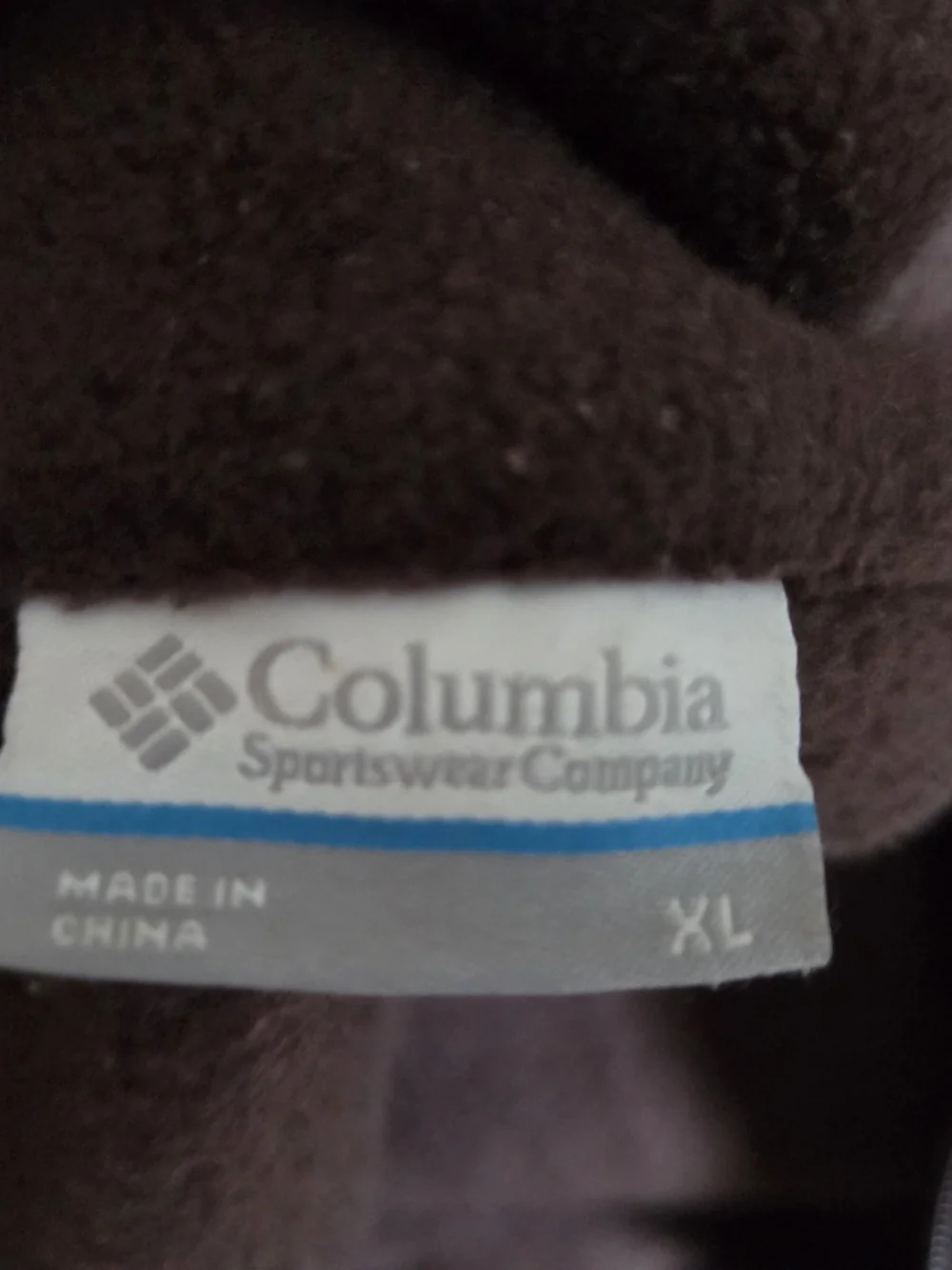 Columbia Maroon Fleece Vest